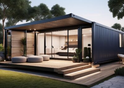 container homes Brisbane 40ft single story_design