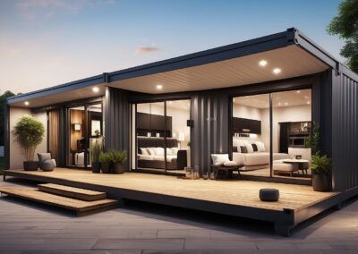 container homes Brisbane 40ft single story